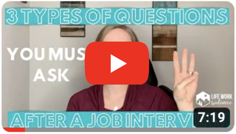 3 Types of Questions to ASK at a Job Interview!