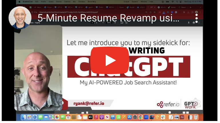 Revamp Your Resume with ChatGPT in Just 5 Minutes!